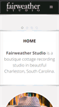 Mobile Screenshot of fairweatherstudio.com